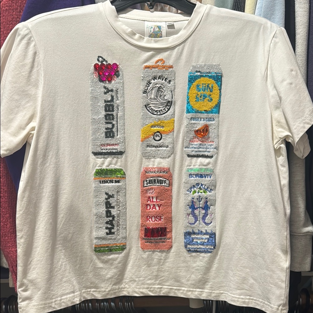 Queen of sparkles seltzer tee